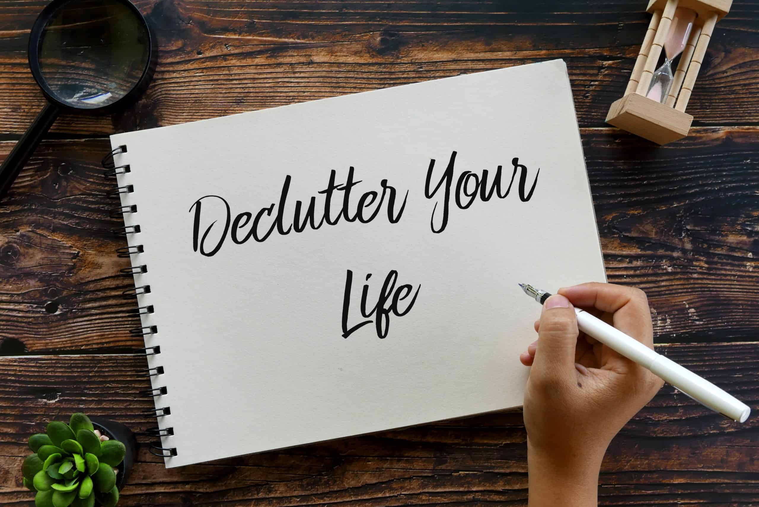 Decluttering tips
