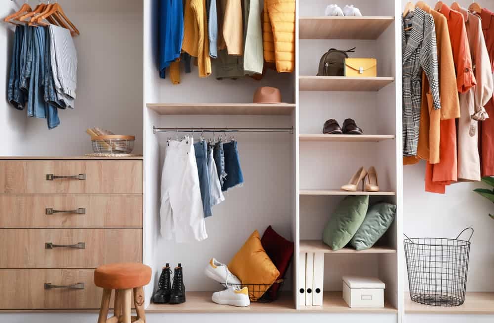 custom walk-in closet